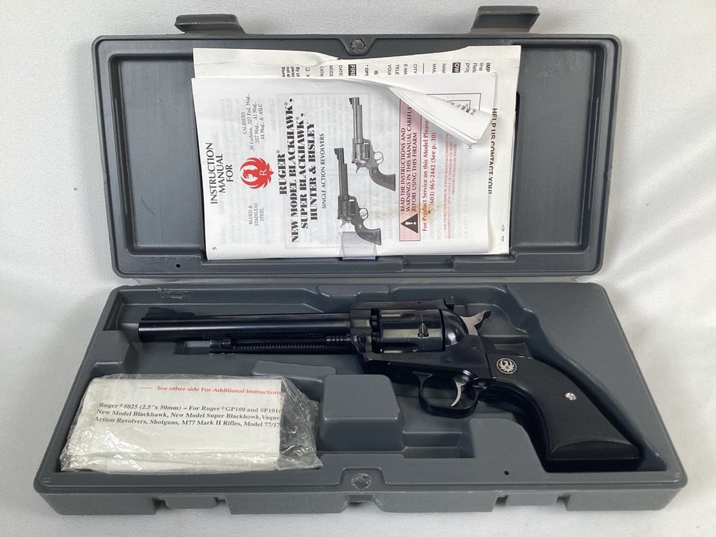 Ruger New Model Blackhawk Revolver in .357 Magnum