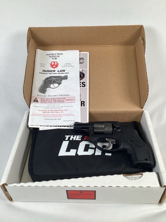 Ruger LCR Revolver in .38 Special +P
