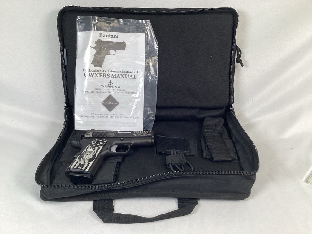 Fusion Firearms Bantam Pistol in .45 ACP