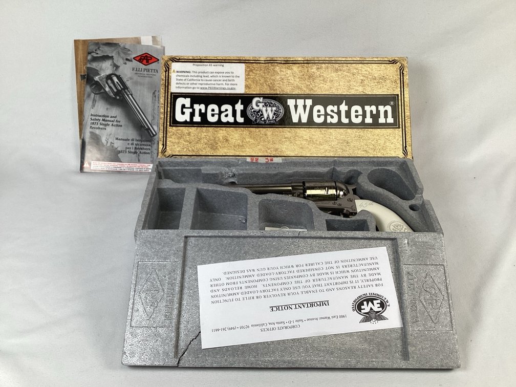 F.Lli Pietta Great Western II Model 1873 SA Revolver in .45 Long Colt