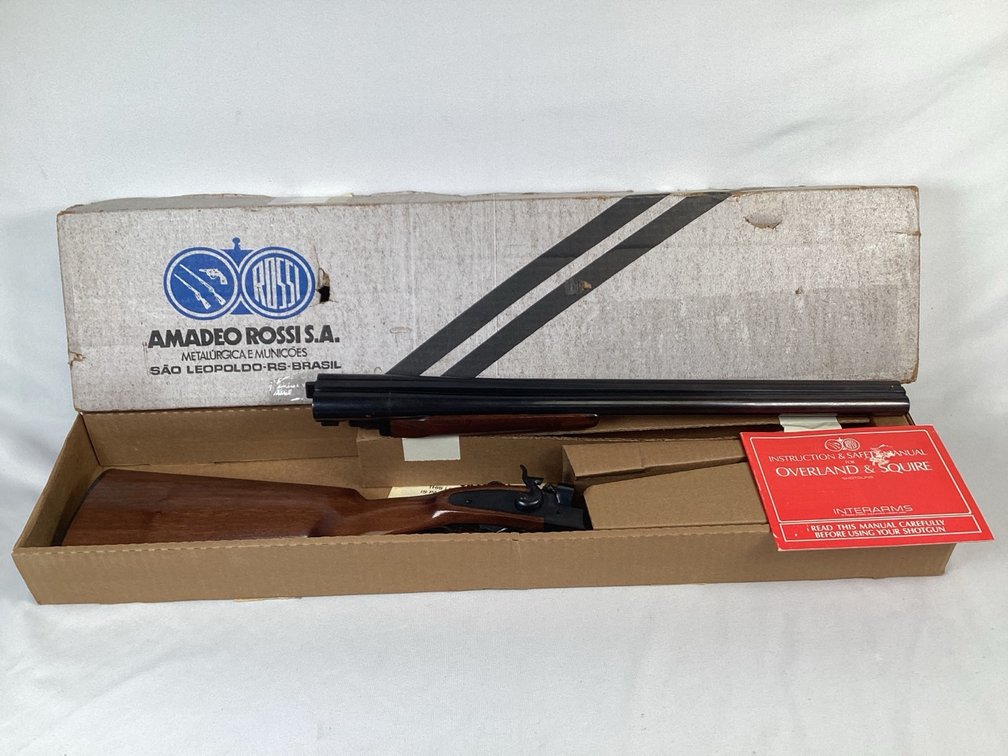 Rossi Interarms Overland Side by Side Shotgun in 20GA