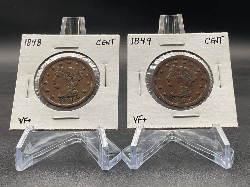 Two Large Cents