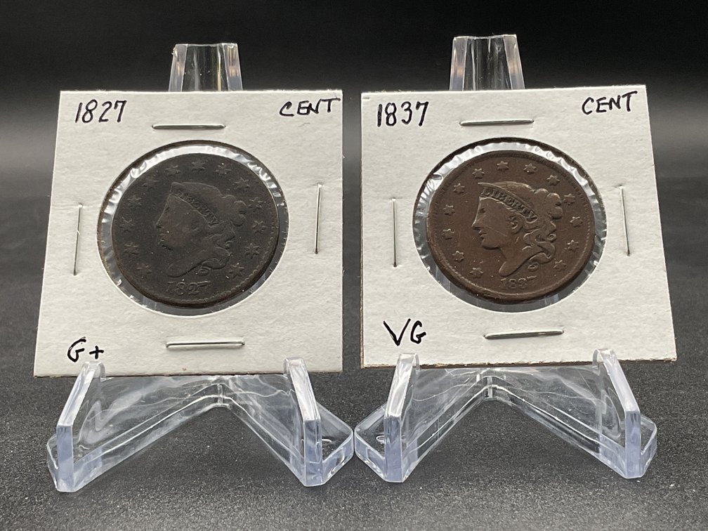 Two Large Cents