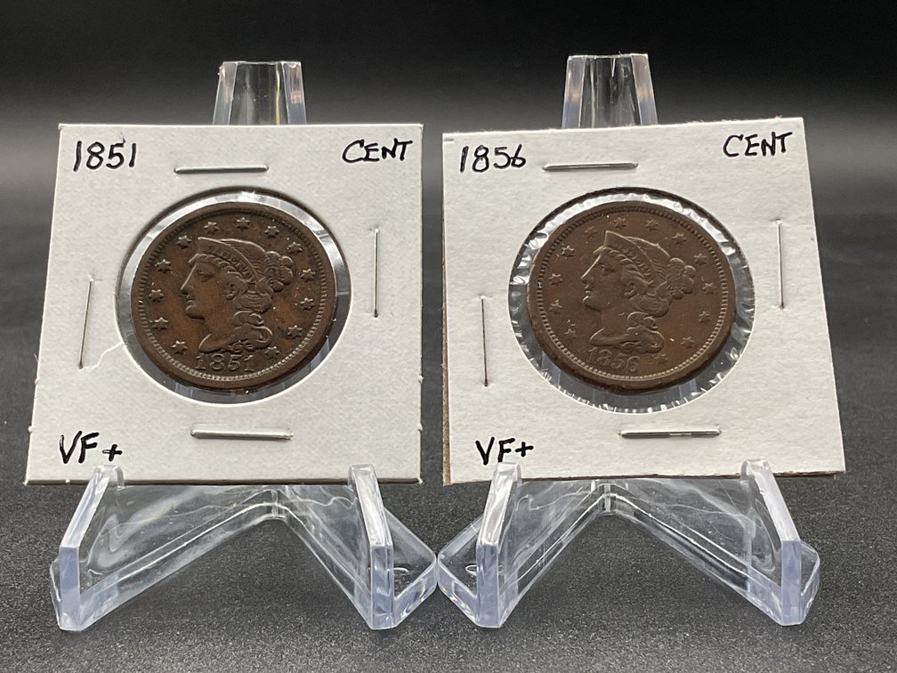 Two Large Cents