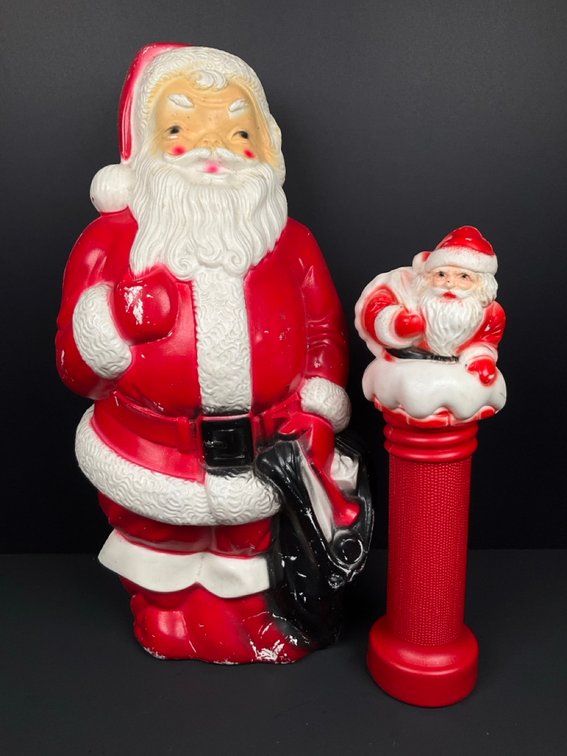 1960s Santa Blow Mold by Empire & More