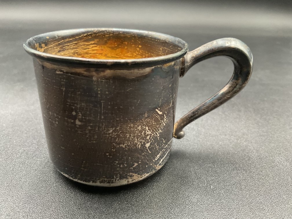 Sterling Silver Baby Cup by WEB