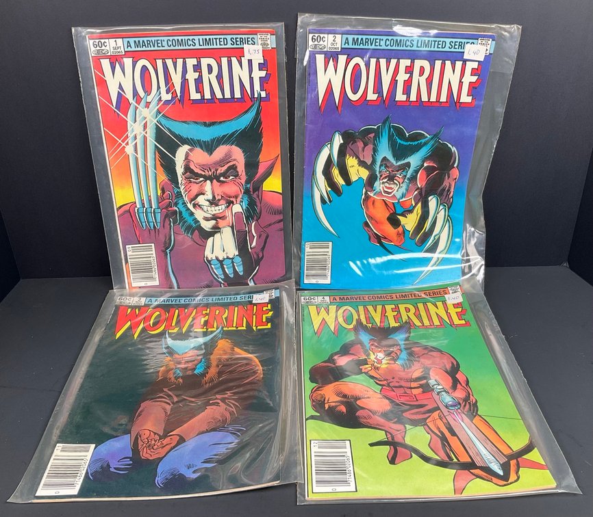 Wolverine: Complete 4 Issue Limited Series Set