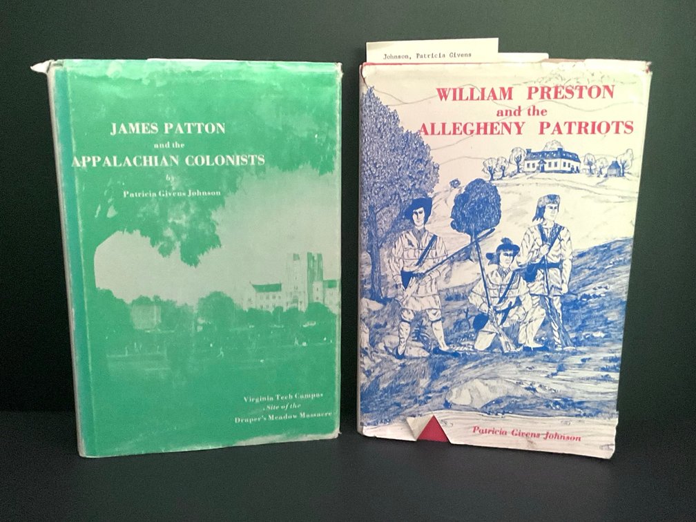 Two Hardback Books by Patricia Givens Johnson