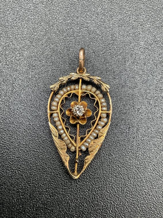 10K Gold Tested Pendant