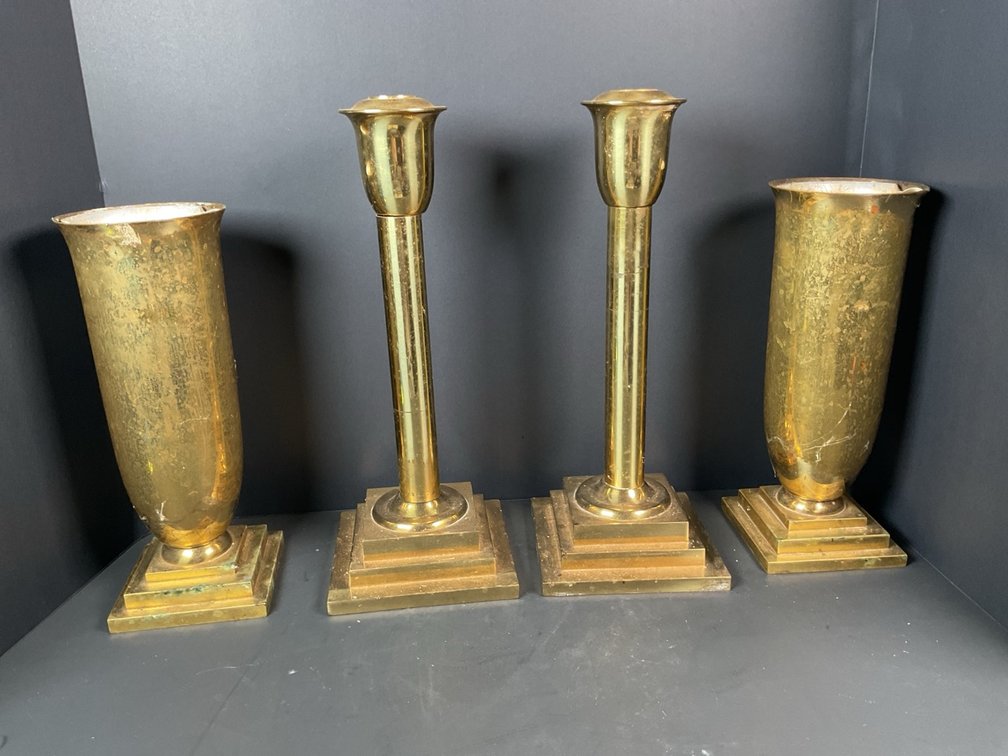 Brass Church Worship Aids, Floral and Candles
