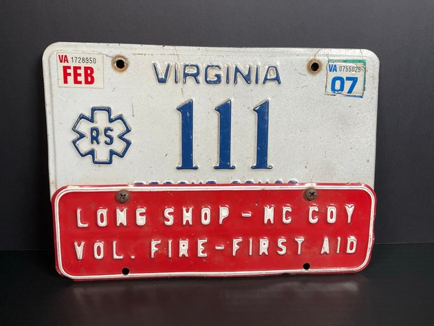Image for FAR 743 - The Kenneth McCoy Collection – Part I | Virginia License Plate Toppers