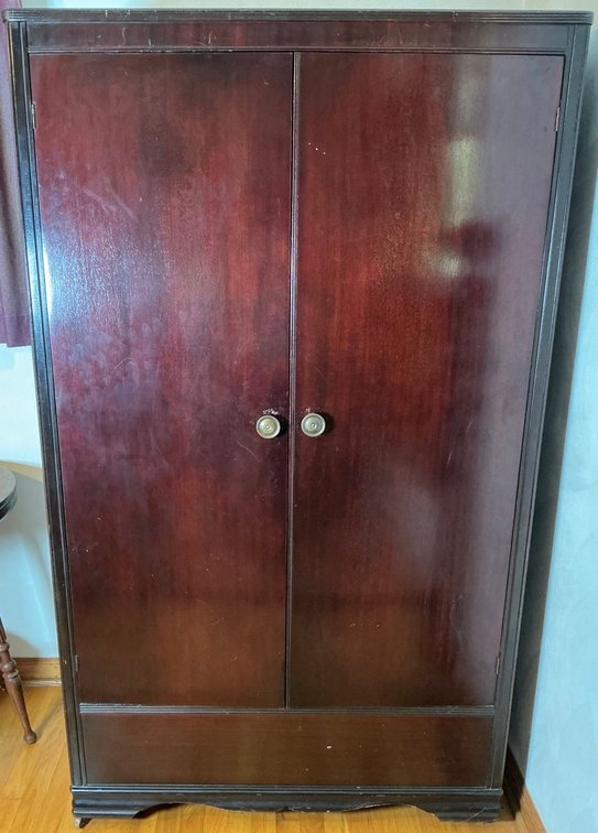 Vintage Cedar Wardrobe