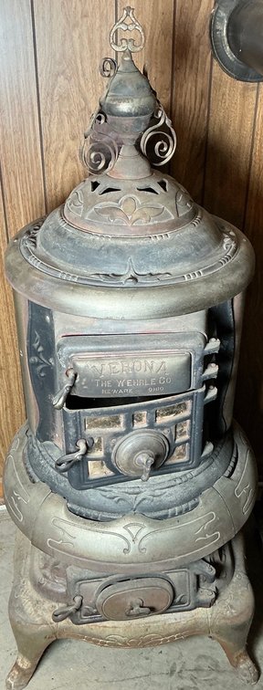 Antique Verona Cast Iron Stove