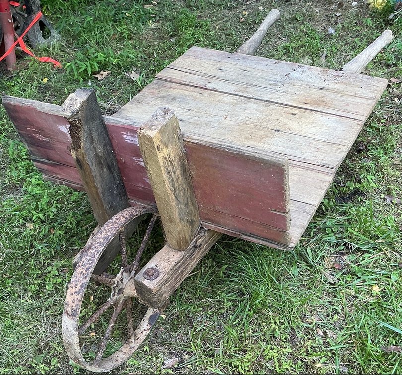Antique Wheel Barrow