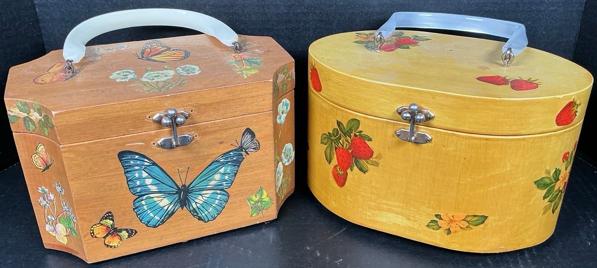 Vintage Wooden Carrying Cases