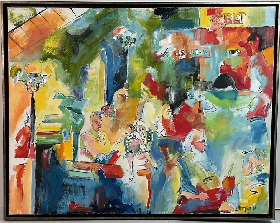 Figural Abstract Painting