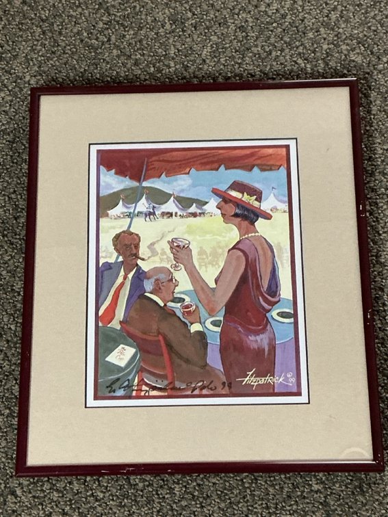 Eric Fitzpatrick Painting The Polo Club