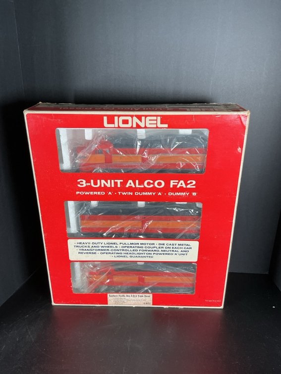 Vintage Lionel  3-Way Alco FA2 Diesel Die Cast Metal Trucks