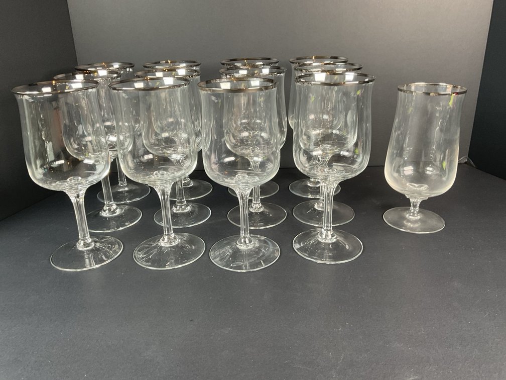 Lenox Desire Platinum Trim Water Glasses