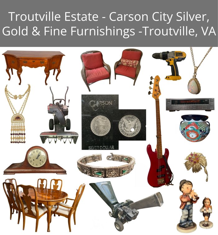 Image for FAR 751 - Troutville Estate | Carson City Silver, Gold & Fine Furnishings