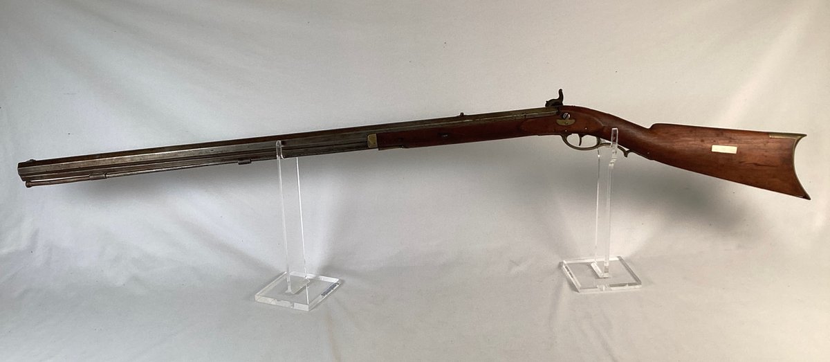D.H. Hillard Cornish NH Smoothbore Percussion Half Stock Rifle in .65/16GA