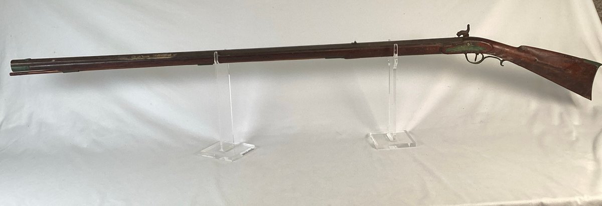 Signed J Bear Percussion Pennsylvania Style Percussion Rifle in .52
