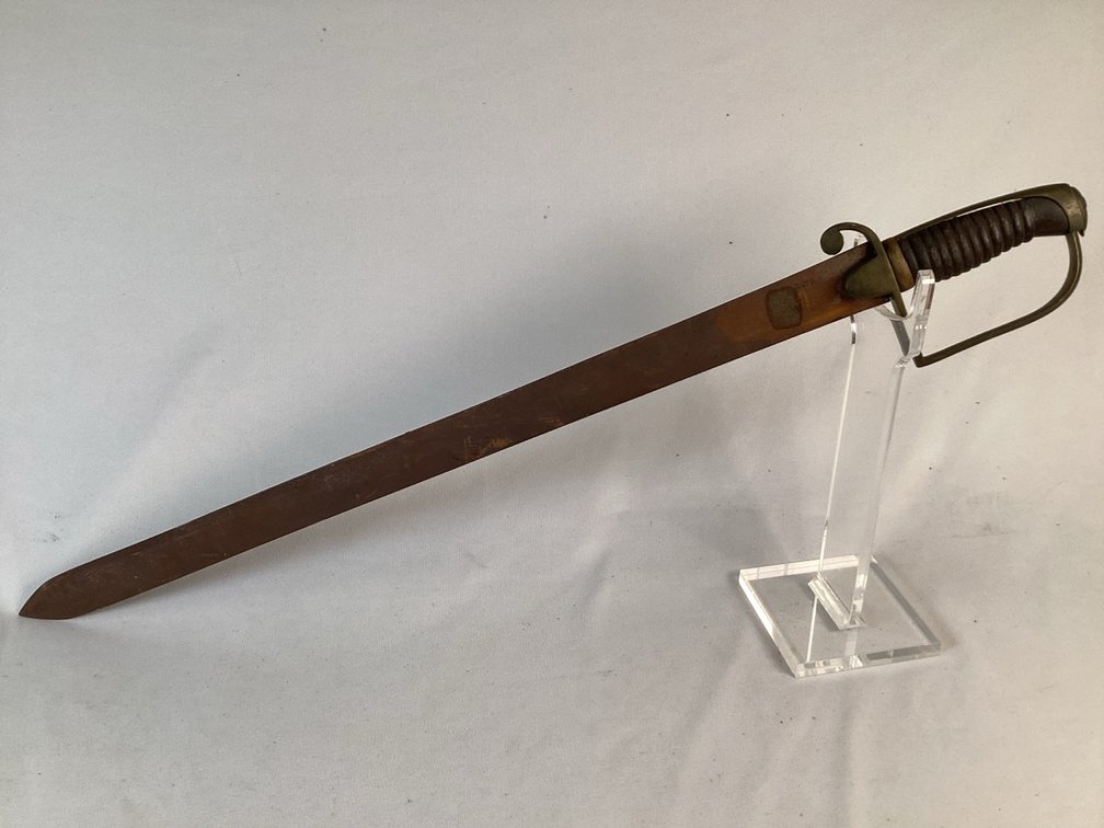 Circa 1807-08 Woolley and Deakin Co British Artillery Hanger Sword