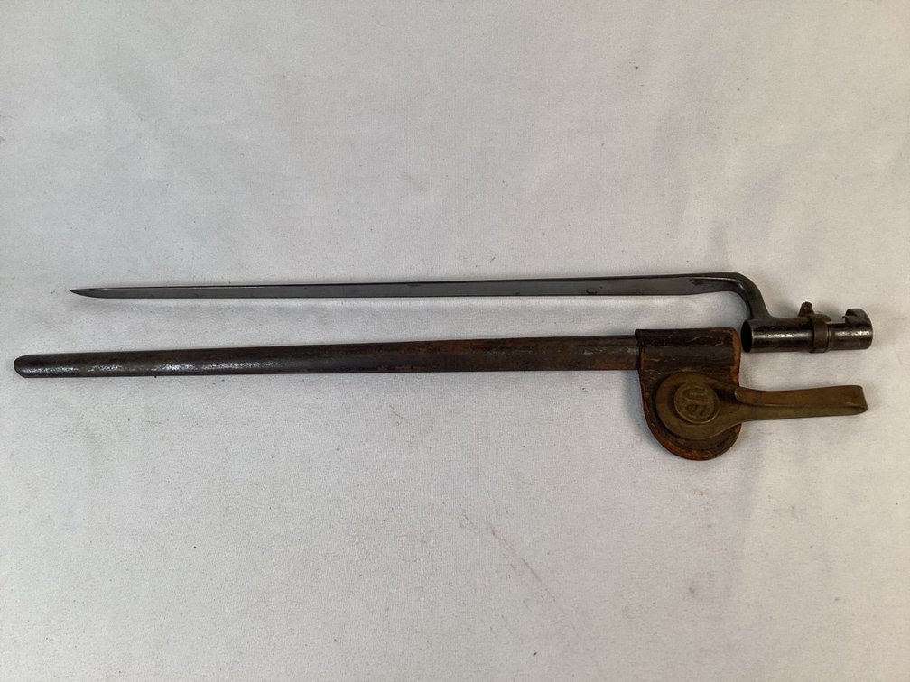 US Springfield.45-70 Socket Bayonet with Scabbard