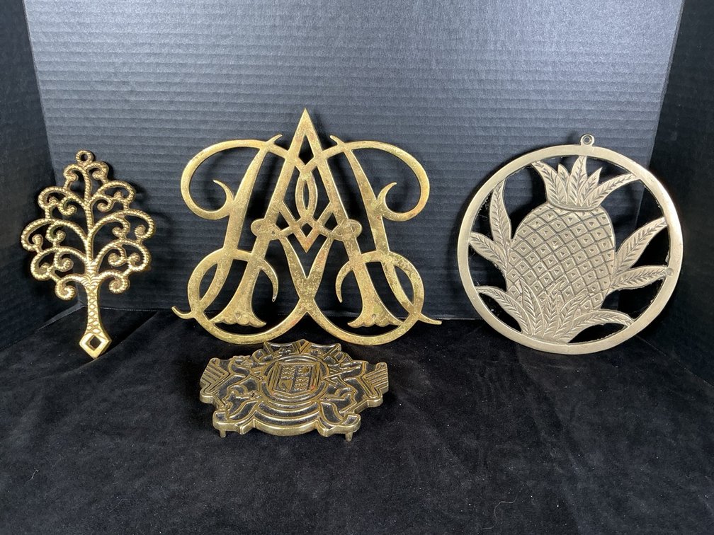 Virginia Metalcrafters Brass Trivets Plus More