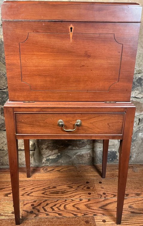 Henkel-Harris Black Cherry Silver Chest