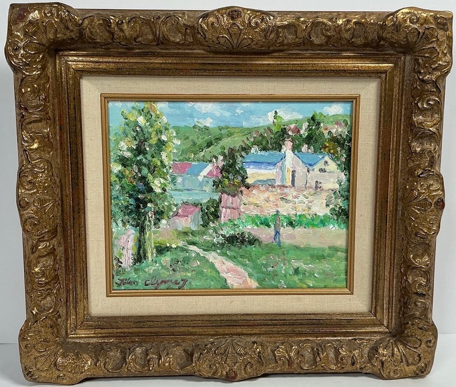 John Clymer Oil Painting, Signed