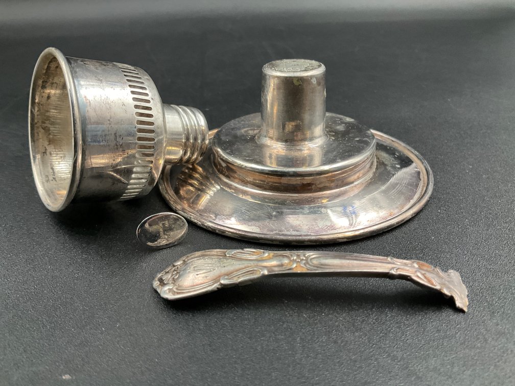 4 Pieces Scrap Sterling Silver