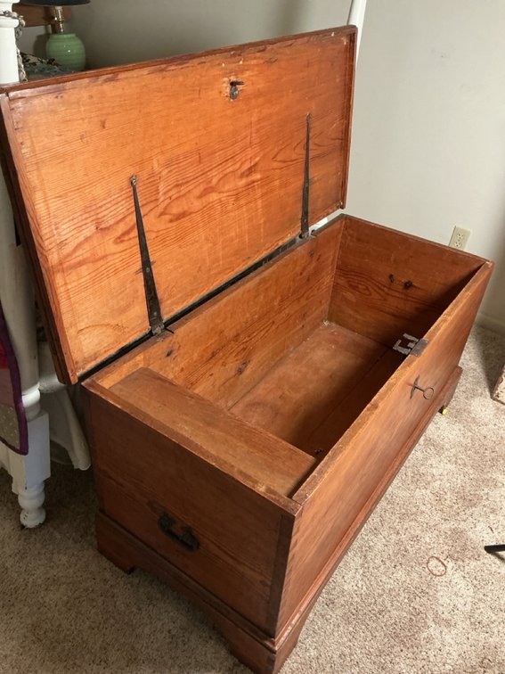 Early 19th Century Blanket Chest