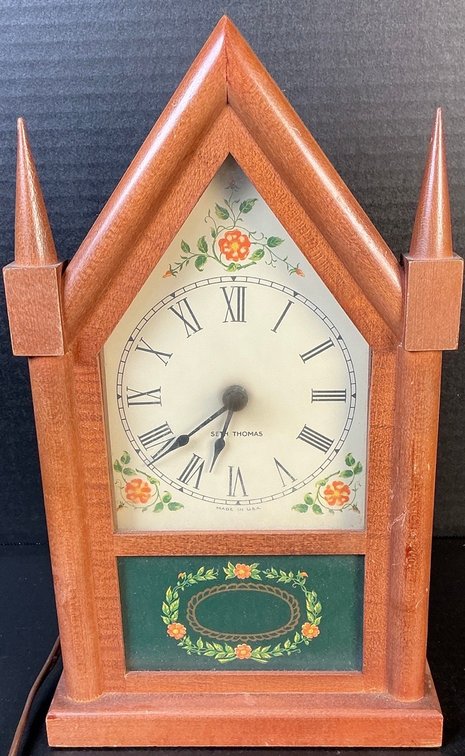 Vintage Seth Thomas Sharon Echo Mantel Clock