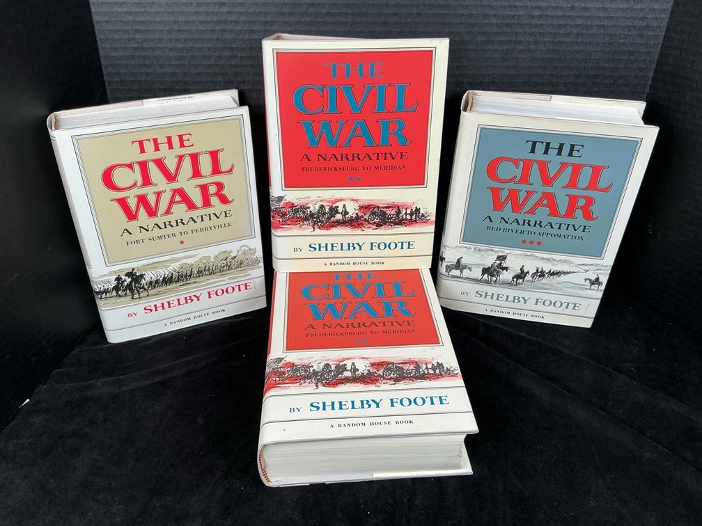 The Civil War Narrative by Shelby Foote, Vol. I, II, III