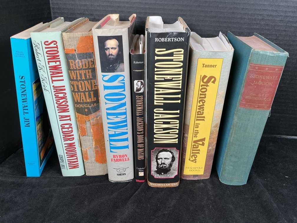 Stonewall Jackson Book Collection