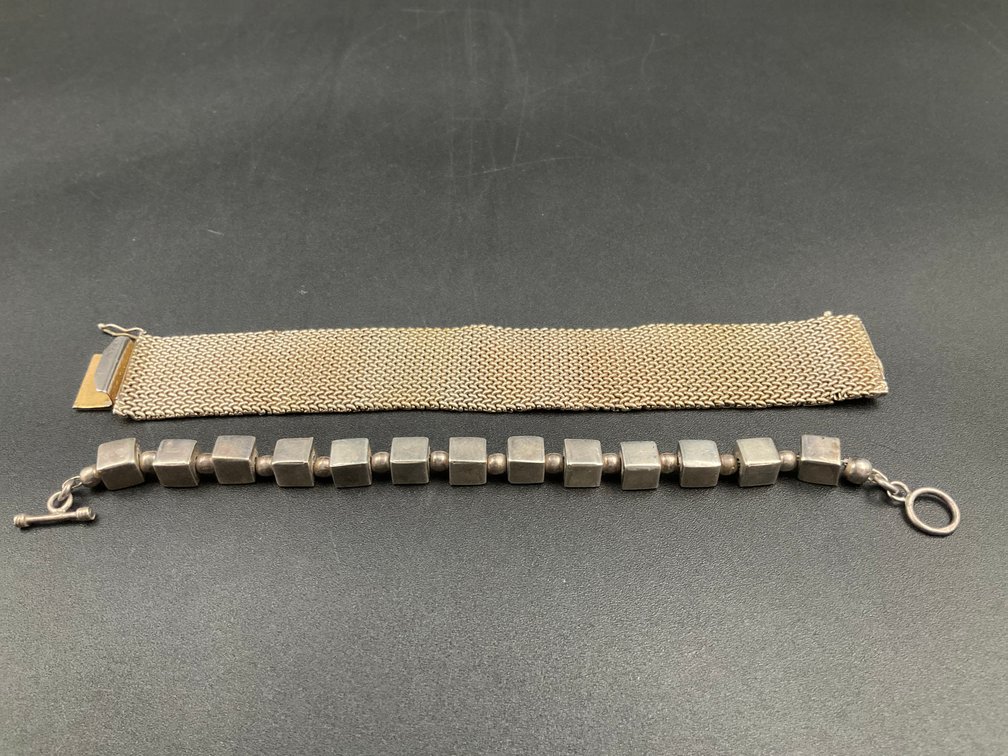 Two Sterling Bracelets