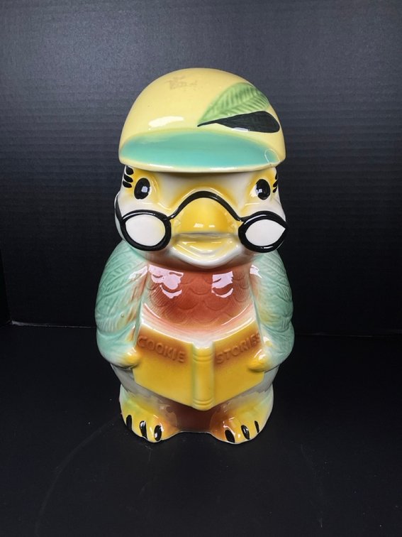 Robinson-Ransbottom Pottery (RRP Co.) "Wise Old Owl" Cookie Jar (Model #359)