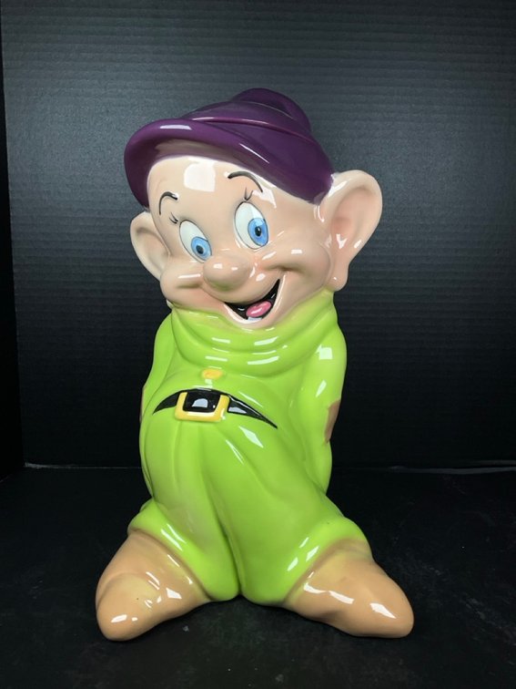 Treasure Craft Disney Dopey Cookie Jar