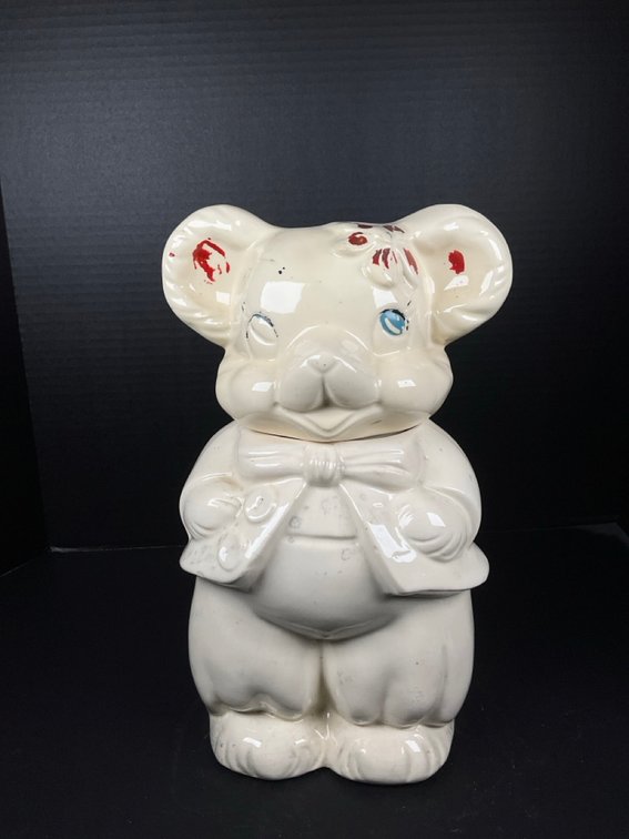 American Bisque "Turnabout" Bear Cookie Jar