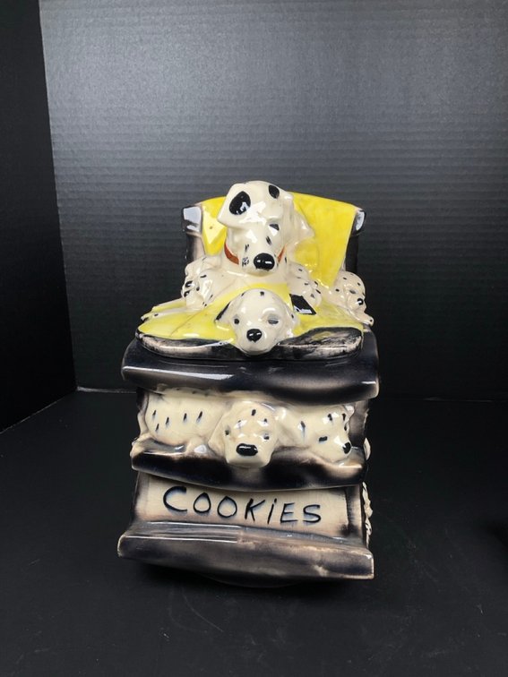 McCoy Dalmatians in Rocking Chair