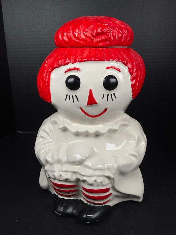 McCoy Raggedy Ann Cookie Jar