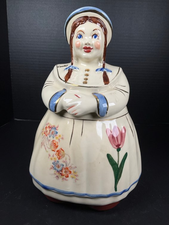 Shawnee Pottery Dutch Girl Jill Cookie Jar