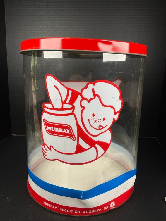 Murray Biscuit Company Countertop Display Jar