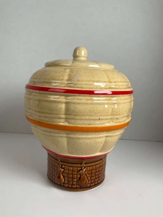 McCoy Pottery U.S.A. Hot Air Ballon Ceramic Cookie Jar