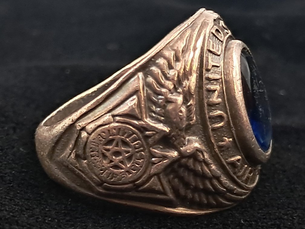 Sterling Silver U.S. Air Force Ring