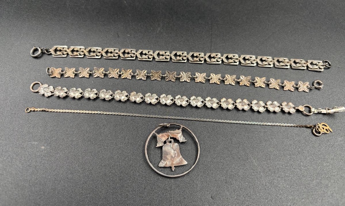 5 Pieces Sterling Silver Jewelry