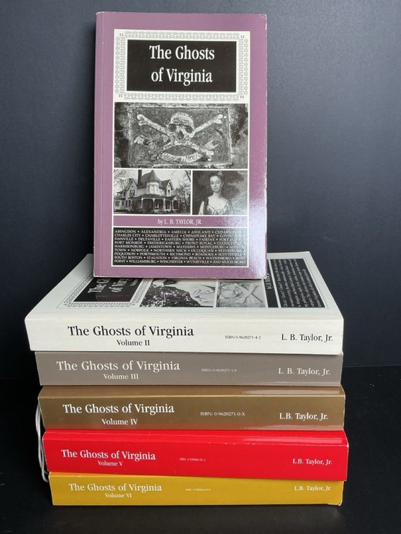 The Ghosts of Virginia 5pc Set by L.B. Taylor Jr.