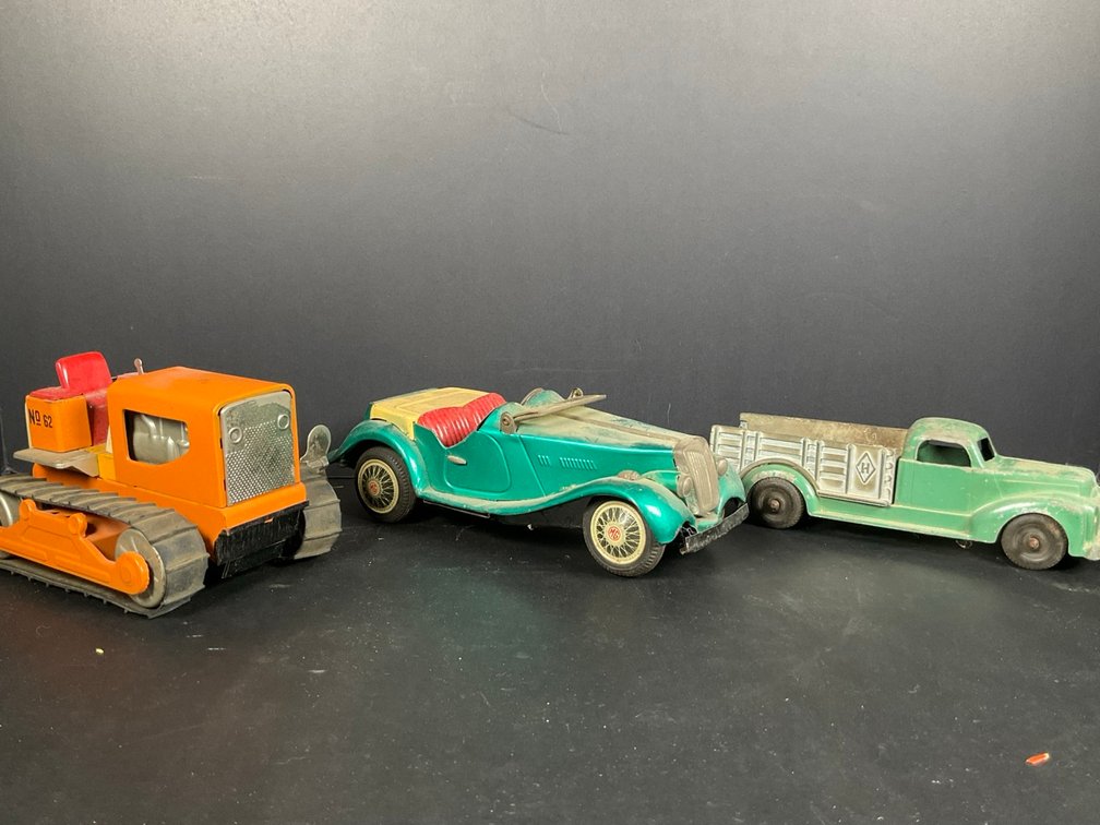 Vintage Tin Toy Vehicles