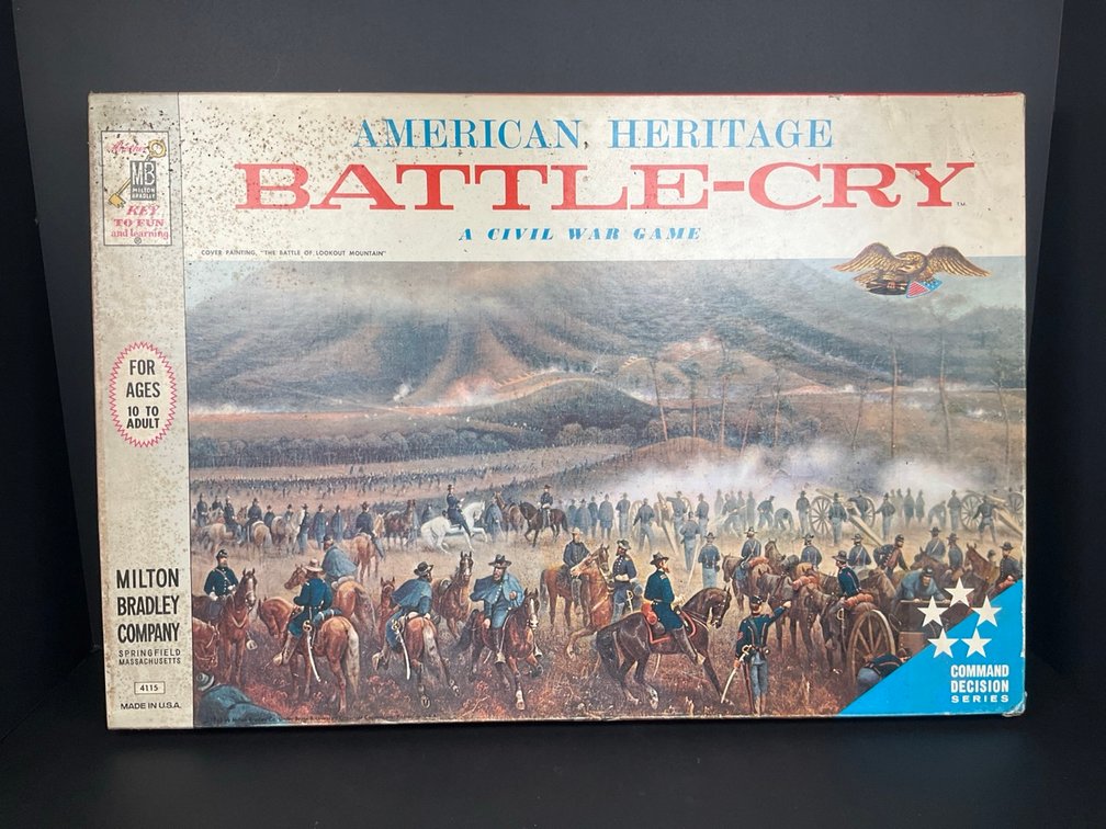 1960s Battle Cry Civil War Game by Milton Bradley